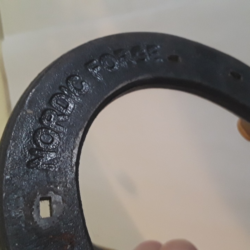 Rustic Golfer Sculpture Welded Horseshoe Golf Cowboy🏌🏼‍♂️🏌🏾‍♀️⛳🤠Folk Art - Picture 7 of 9
